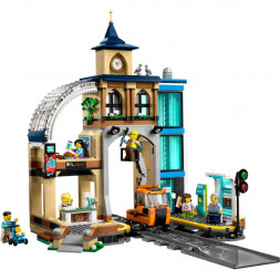 Конструктор LEGO City 60469 Центральный железнодорожный вокзал