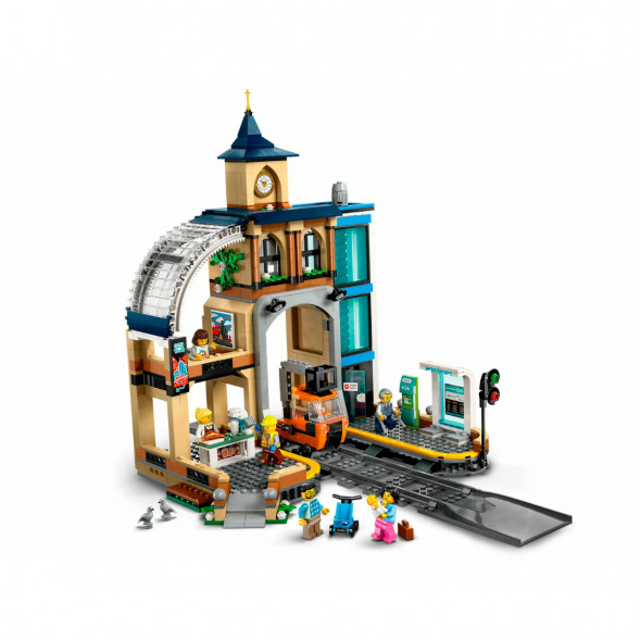 Конструктор LEGO City 60469 Центральный железнодорожный вокзал в Махачкале