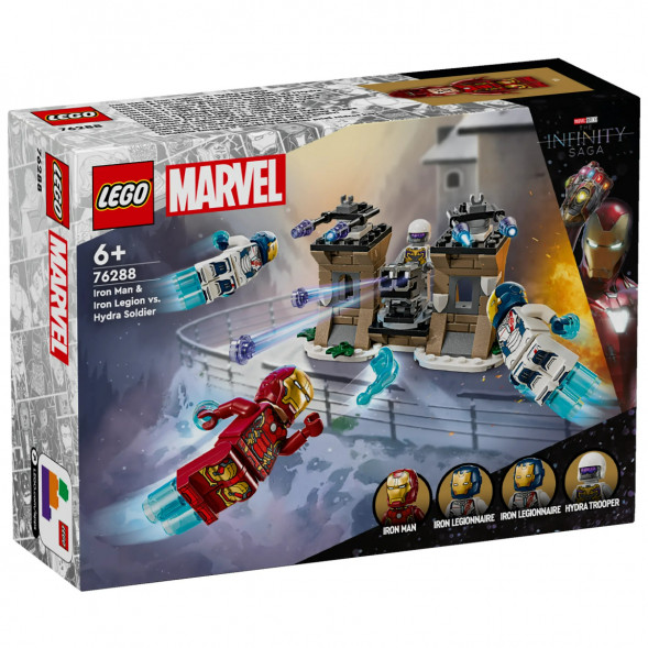 Конструктор LEGO Super Heroes 76288 Железный человек и Железный легион против Солдат Гидры в Махачкале