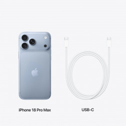 Смартфон Apple iPhone 18 Pro Max 1TB (eSIM), Glacier