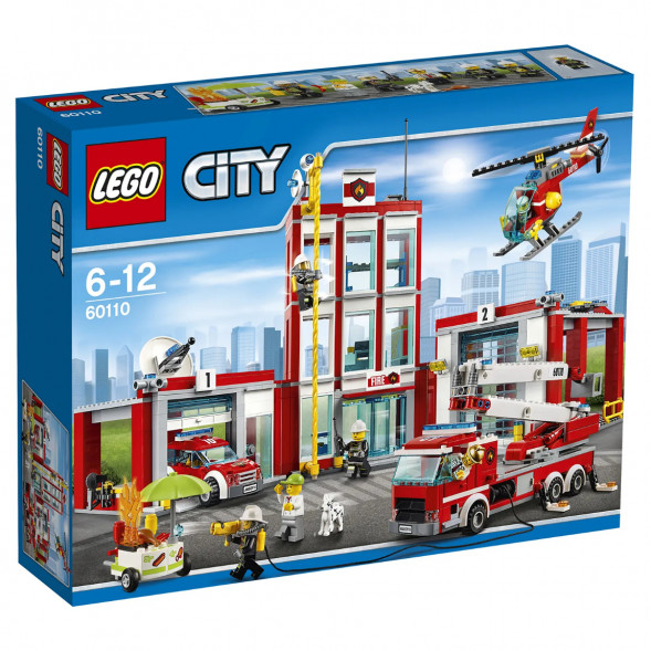Конструктор LEGO City 60110 Пожарная часть в Махачкале
