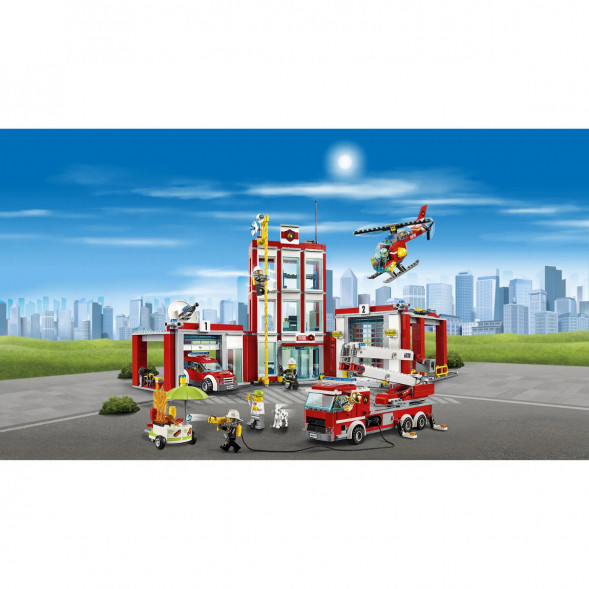 Конструктор LEGO City 60110 Пожарная часть в Махачкале