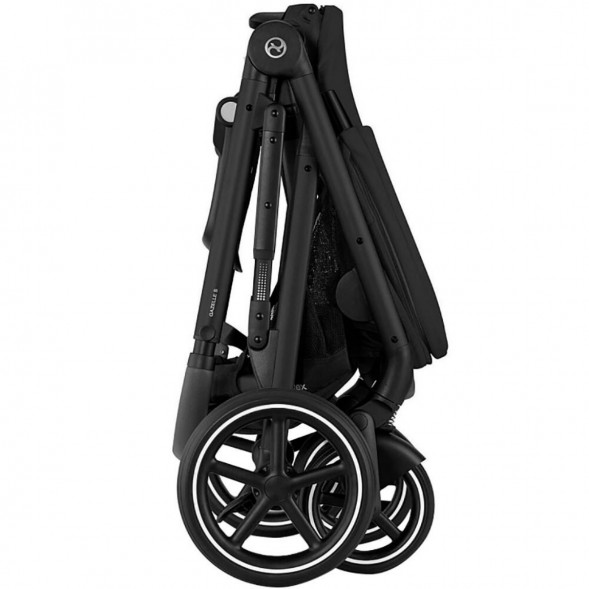 Детская коляска Cybex Gazelle S BLK Moon Black с корзиной и дождевиком в Махачкале