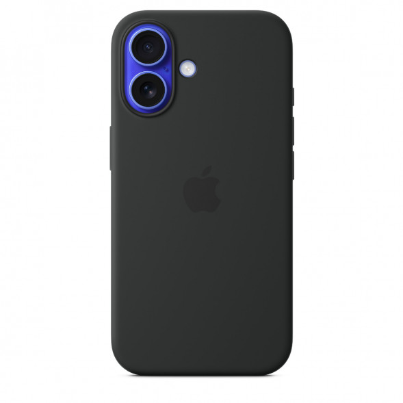 Чехол Apple для iPhone 16 Silicone MagSafe, Black (MYY13ZM/A) в Махачкале