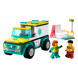Конструктор LEGO City 60403 Скорая помощь и сноубордист в Махачкале