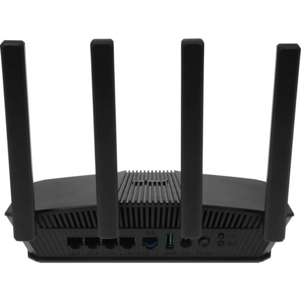 Wi-Fi роутер ASUS RT-BE58U, Wi-Fi 7, BE3600, 2.4/5ГГц, 4 LAN, черный в Махачкале