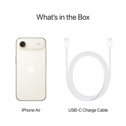 Смартфон Apple iPhone Air 1TB eSim, Light Gold