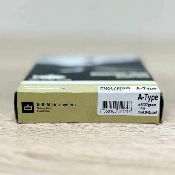 Рыболовная леска N-A-M Line System Shooting Head #9/37gram Sink6-Sink8 A-Type в Махачкале