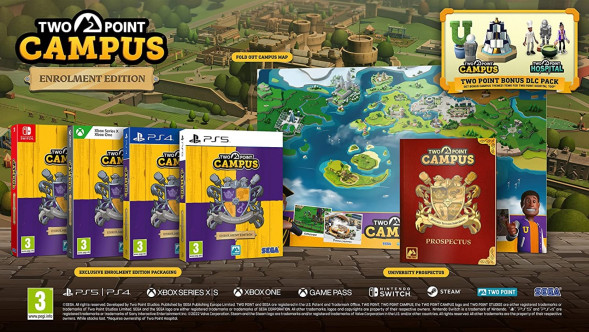 Игра Two Point Campus. Enrolment Edition [PS4, английская версия] в Махачкале