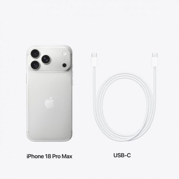 Смартфон Apple iPhone 18 Pro Max 1TB (SIM + eSIM), Silver в Махачкале