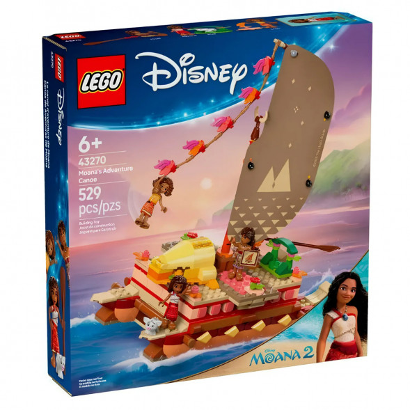 Конструктор LEGO Disney 43270 Моана: приключение на каноэ в Махачкале
