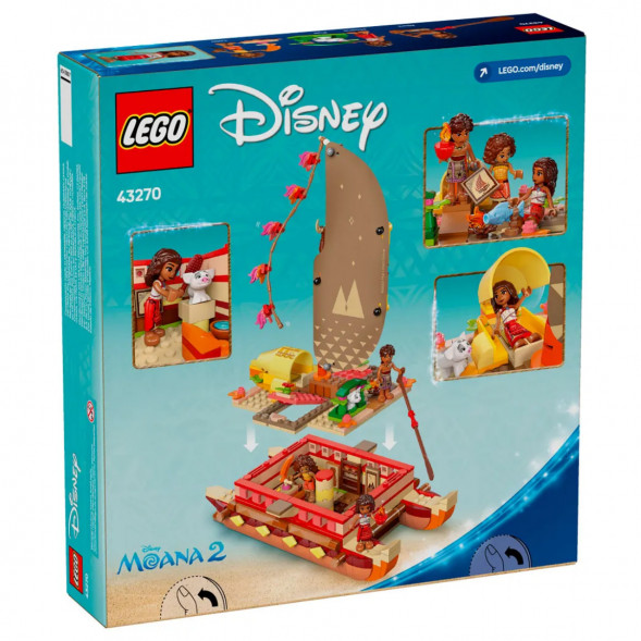 Конструктор LEGO Disney 43270 Моана: приключение на каноэ в Махачкале