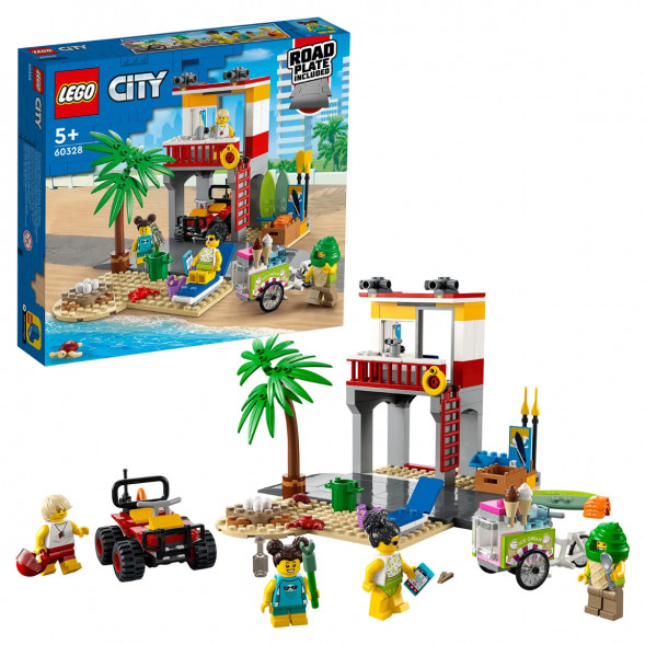 Конструктор LEGO City 60328 Пост спасателей на пляже в Махачкале