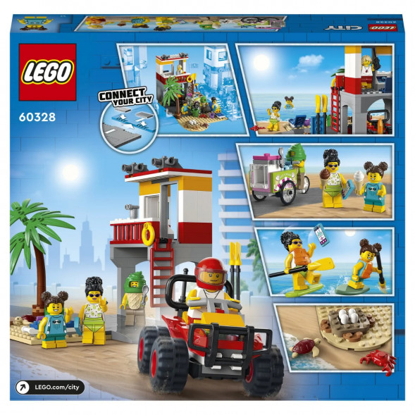 Конструктор LEGO City 60328 Пост спасателей на пляже в Махачкале