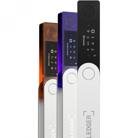 Аппаратный криптокошелек Ledger Nano X, BTC Orange  в Махачкале