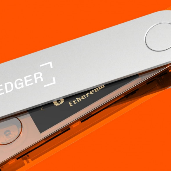 Аппаратный криптокошелек Ledger Nano X, BTC Orange  в Махачкале