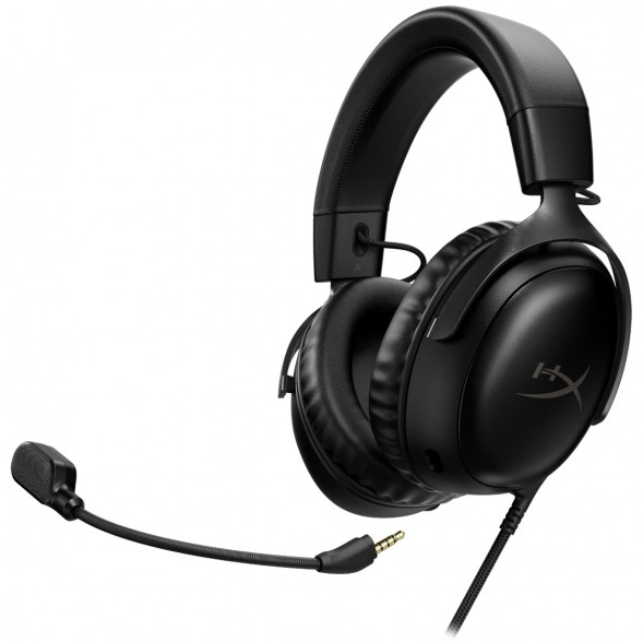 Компьютерная гарнитура HyperX Cloud III проводная, чёрный в Махачкале
