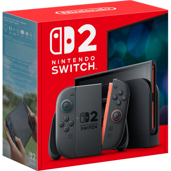 Игровая приставка Nintendo Switch 2, черный в Махачкале