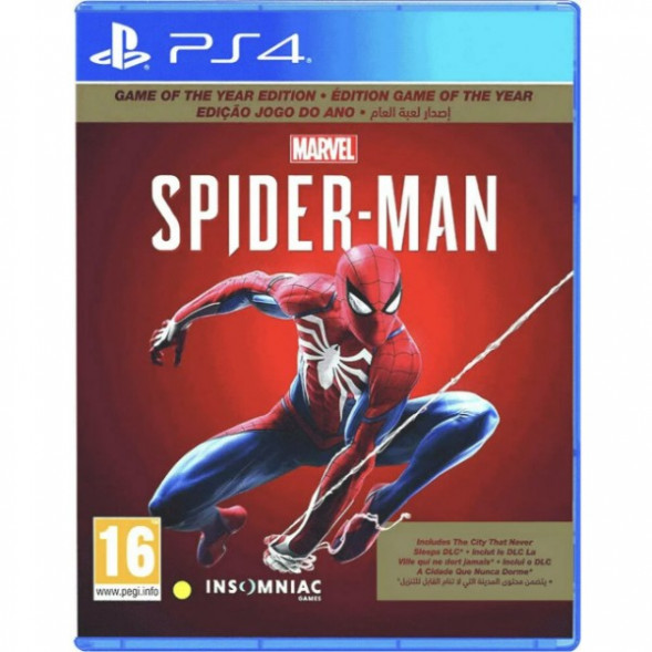 Игра MARVEL Человек-Паук. Game of the Year Edition [PS4, русская версия] в Махачкале