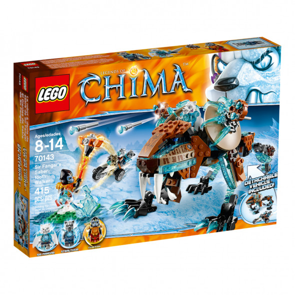 Конструктор LEGO Legends of Chima 70143 Саблезубый шагающий робот Сэра Фангара в Махачкале
