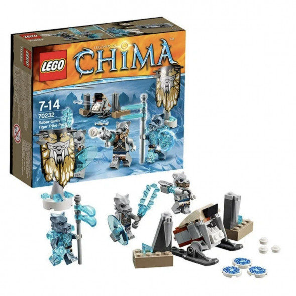Конструктор LEGO Legends of Chima 70232 Лагерь клана Саблезубых Тигров в Махачкале