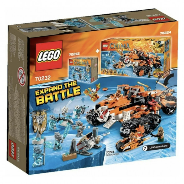 Конструктор LEGO Legends of Chima 70232 Лагерь клана Саблезубых Тигров в Махачкале