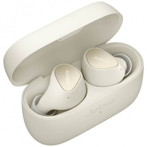 Беспроводные наушники Jabra Elite 4, Light Beige в Махачкале