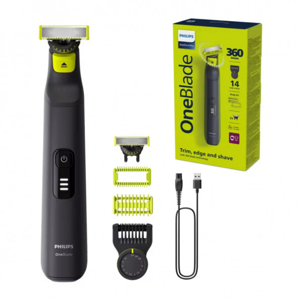 Триммер Philips QP6542/15 OneBlade 360 Pro Face + Body в Махачкале