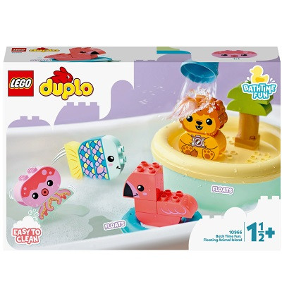 Конструктор LEGO DUPLO Creative Play 10966 Приключения в ванной: плавучий остров для зверей в Махачкале