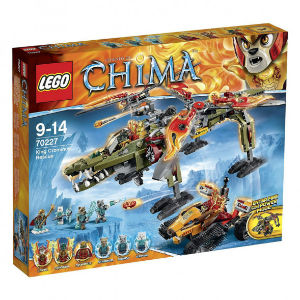 Конструктор LEGO Legends of Chima 70227 Спасение короля Кроми в Махачкале