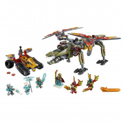 Конструктор LEGO Legends of Chima 70227 Спасение короля Кроми