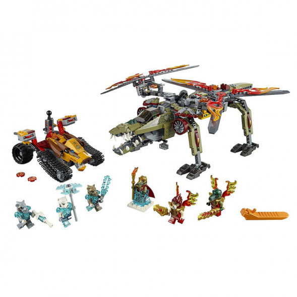 Конструктор LEGO Legends of Chima 70227 Спасение короля Кроми в Махачкале