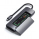 Док-станция Satechi USB-C Hybrid Multiport Adapter (with SSD Enclosure M.2 SATA, 2xUSB 3.1, USB Type-C, HDMI), Серый ST-UCHSEM в Махачкале