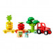 Конструктор LEGO DUPLO 10982 Трактор для перевозки овощей и фруктов в Махачкале