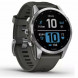 Умные часы Garmin Fenix 7s серебристый с графитовым силиконовым ремешком 010-02539-01 в Махачкале