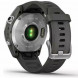 Умные часы Garmin Fenix 7s серебристый с графитовым силиконовым ремешком 010-02539-01 в Махачкале