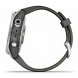 Умные часы Garmin Fenix 7s серебристый с графитовым силиконовым ремешком 010-02539-01 в Махачкале