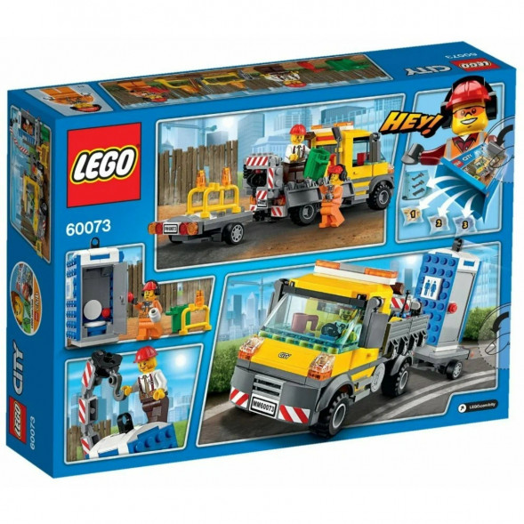 Конструктор LEGO City 60073 Машина техобслуживания в Махачкале