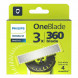 Сменные лезвия Philips OneBlade 360 QP430/50, 3 штуки в Махачкале