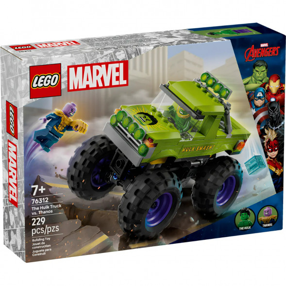Конструктор LEGO Super Heroes 76312 Халк на внедорожнике против Таноса в Махачкале