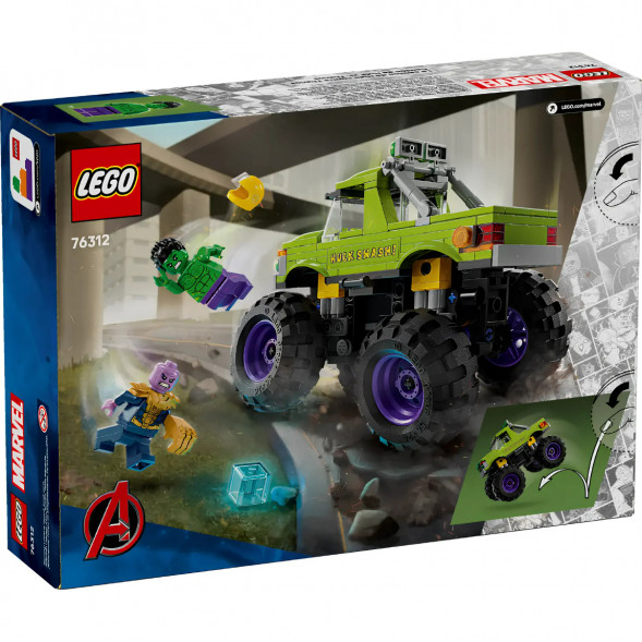 Конструктор LEGO Super Heroes 76312 Халк на внедорожнике против Таноса в Махачкале