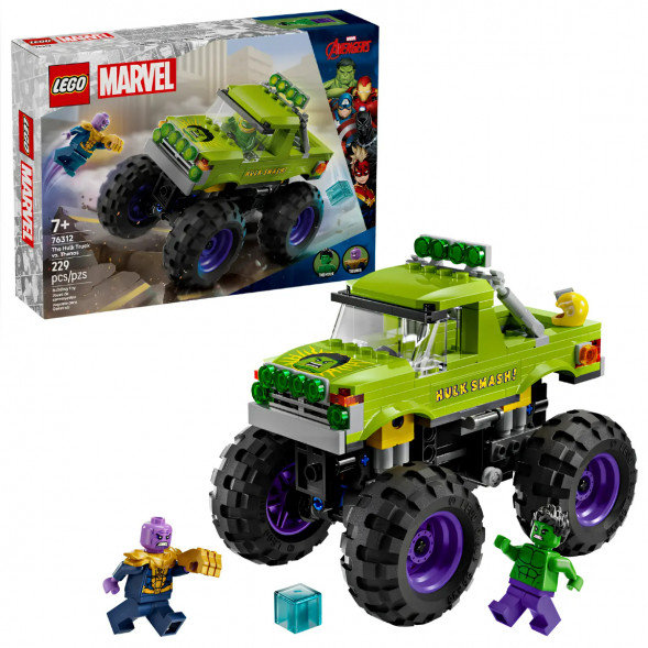 Конструктор LEGO Super Heroes 76312 Халк на внедорожнике против Таноса в Махачкале