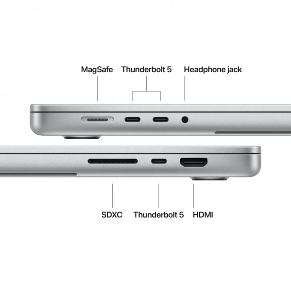 Ноутбук Apple MacBook Pro 16 2026 MGE44 (M5 Pro 20-Core GPU, 24/1TB), Серебристый/Silver в Махачкале