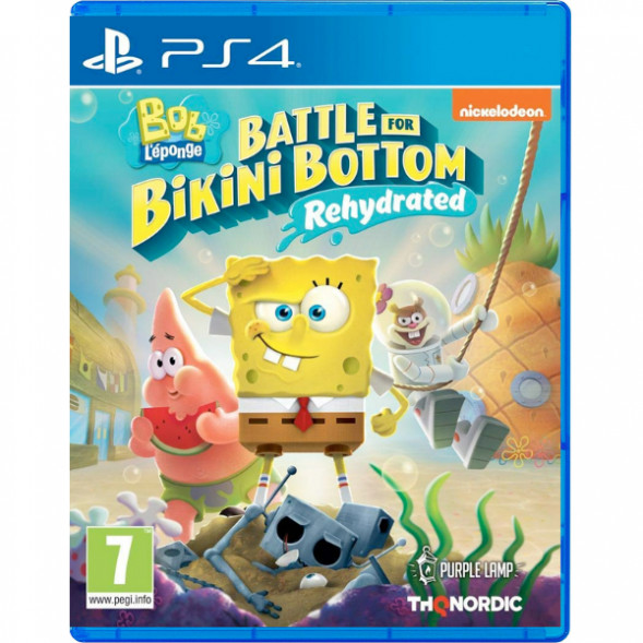 Игра SpongeBob SquarePants: Battle For Bikini Bottom - Rehydrated [PS4, русские субтитры] в Махачкале
