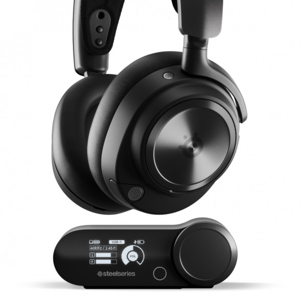 Наушники SteelSeries Arctis Nova Pro Wireless, черный в Махачкале