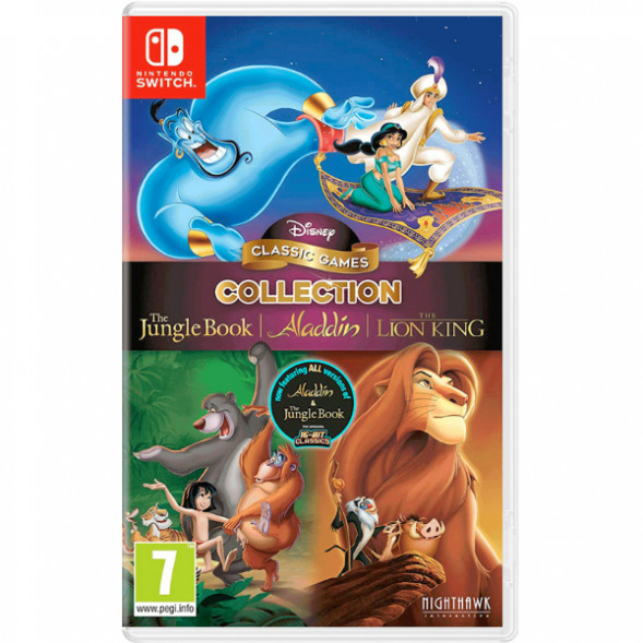 Игра Disney Classic Games: Jungle Book, Aladdin and The Lion King [Nintendo Switch, английская версия] в Махачкале