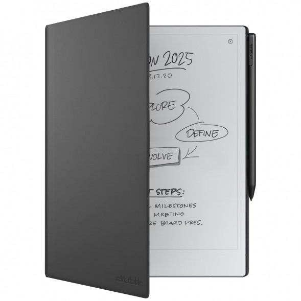 Графический планшет reMarkable 2 со стилусом Marker Plus и чехлом Book Folio черный (RM115) в Махачкале