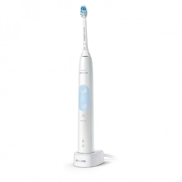 Электрическая звуковая зубная щетка Philips Sonicare ProtectiveClean 4500, White в Махачкале