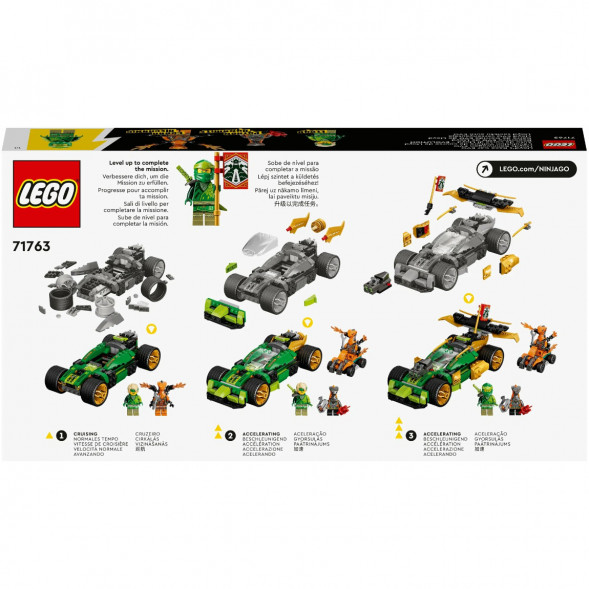Конструктор LEGO Ninjago 71763 Гоночный автомобиль ЭВО Ллойда в Махачкале
