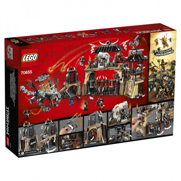 Конструктор LEGO Ninjago 70655 Пещера драконов в Махачкале